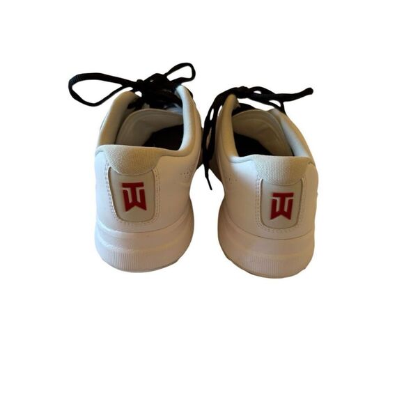 Nike Mens White Lace Up Round Toe Zoom TW Tiger Woods Golf Shoes Size 7.5 - Picture 2 of 16
